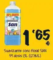 Cash Fresh San - suavizante conc floral oferta