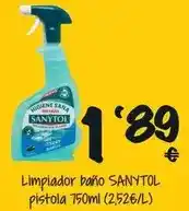 Cash Fresh Sanytol - limpiador baño pistola oferta