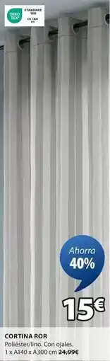 JYSK Standard - cortina ror oferta