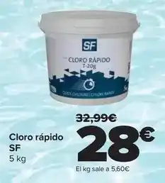 Carrefour Sf - cloro rápido oferta