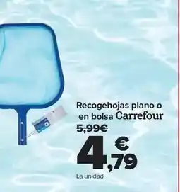 Carrefour Carrefour - recogehojas plano o en bolsa oferta