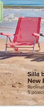 Carrefour New beach - silla baja oferta