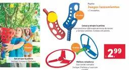Lidl PLAYTIVE Juegos lanzamientos oferta