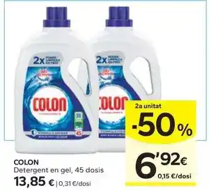 Caprabo Colon - detergent en gel oferta