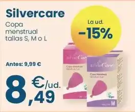 Clarel Copa menstrual tallas s, mo l oferta
