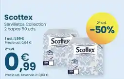 Clarel Scottex - servilletas collection oferta
