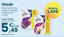 Clarel Glade - brise recambio spray lavanda o relax zen oferta