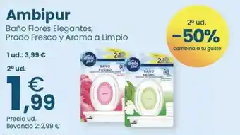 Clarel Ambi pur - bano flores elegantes oferta