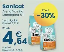 Clarel Sanicat - arena vainilla mandarina oferta