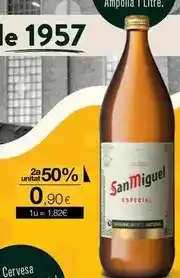 Plusfresc San miguel - cervesa oferta
