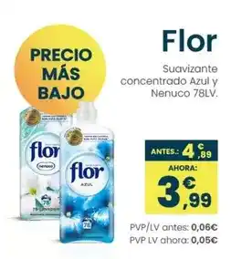 Clarel Flor - suavizante concentrado azul y nenuco oferta