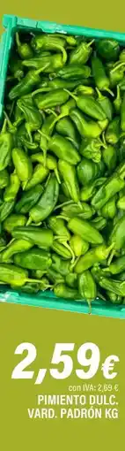 Cash Ifa Pimiento dulce oferta