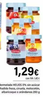 Cash Ifa Helios - hermelada 0% sin azúcar nadido fresa, ciruela, melocoton, albaricoque o arándanos oferta