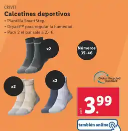 Lidl CRIVIT Calcetines deportivos oferta