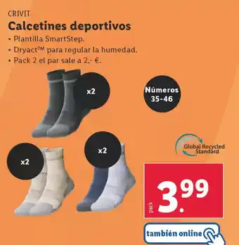 Lidl CRIVIT Calcetines deportivos oferta