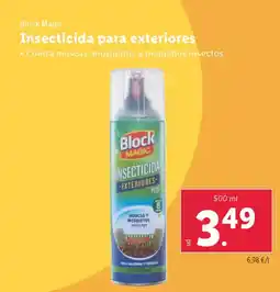 Lidl BLOCK MAGIC Insecticida para exteriores oferta