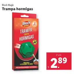 Lidl BLOCK MAGIC Trampa hormigas oferta