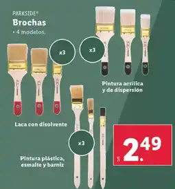 Lidl PARKSIDE Brochas oferta