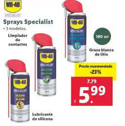 Lidl WD-40 Sprays Specialist oferta