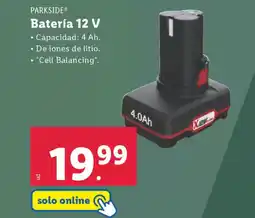 Lidl PARKSIDE Batería 12 V oferta