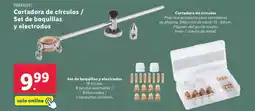 Lidl PARKSIDE Cortadora de círculos / Set de boquillas y electrodos oferta