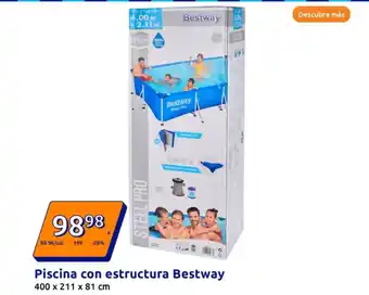 Action BESTWAY Piscina con estructura oferta