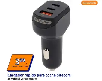 Action SITECOM Cargador rápido para coche oferta