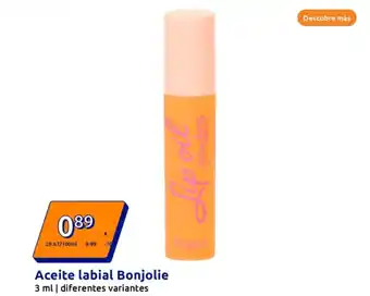 Action Aceite labial Bonjolie oferta