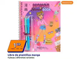 Action Libro de plantillas manga oferta