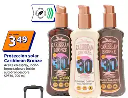 Action Protección solar Caribbean Bronze oferta