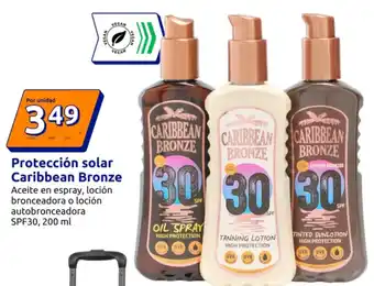 Action Protección solar Caribbean Bronze oferta