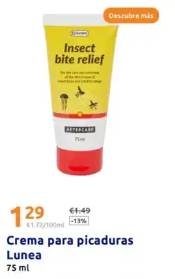Action LUNEA Crema para picaduras oferta