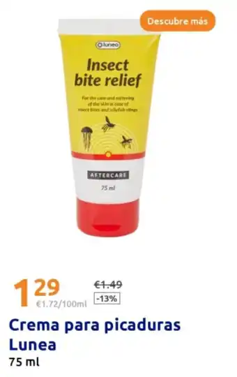 Action LUNEA Crema para picaduras oferta