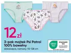 Pepco Tex - 3-pak majtek psi patrol 100% bawelny oferta