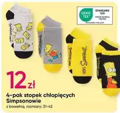 Pepco Simpsons - 4-pak stopek chlopiecych simpsonowie oferta