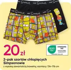 Pepco Simpsons - 2-pak szortów chlopiecych simpsonowie oferta