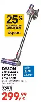 Worten Dyson - aspiradora escoba v8 advanced oferta