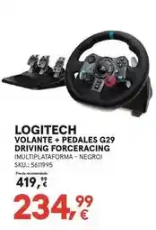 Worten Logitech - volante + pedales g29 driving forceracing oferta