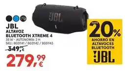 Worten Jbl - altavoz bluetooth xtreme 4 oferta