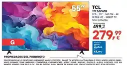 Worten Tcl - tv 55p6ib oferta