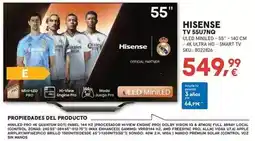 Worten Hisense - tv 55u7nq oferta