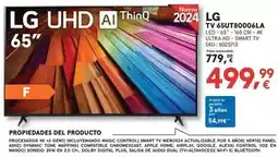 Worten Lg - tv 65ut80006la oferta