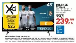 Worten Hisense - tv 43a6n oferta