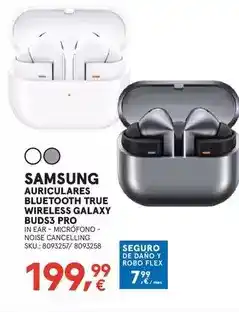Worten Samsung - auriculares bluetooth true wireless galaxy buds5 pro oferta