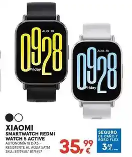 Worten Xiaomi - smartwatch redmi watch 5 active oferta