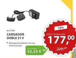Ferri Cargador doble 21 v oferta