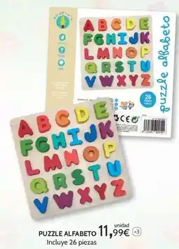 Toy Planet Puzzle alfabeto oferta