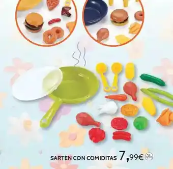 Toy Planet Sartén con comiditas oferta