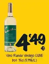 Cash Fresh Cune - vino rueda verdejo oferta