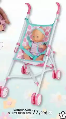 Toy Planet Sandra con síllita de paseo oferta